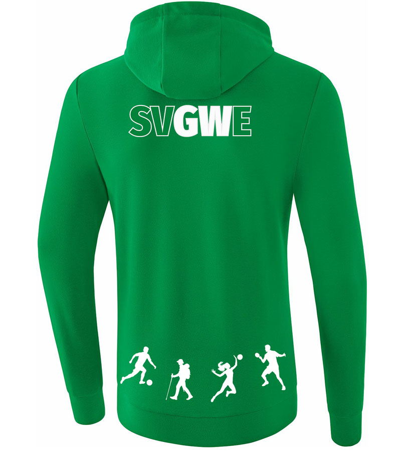 Hoody Erima TS Kinder SV Grün-Weiß Elstra