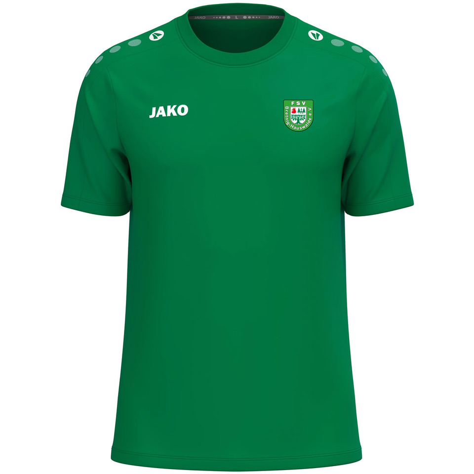T-Shirt grün Baumwolle Jako One Damen FSV Bretnig-Hauswalde