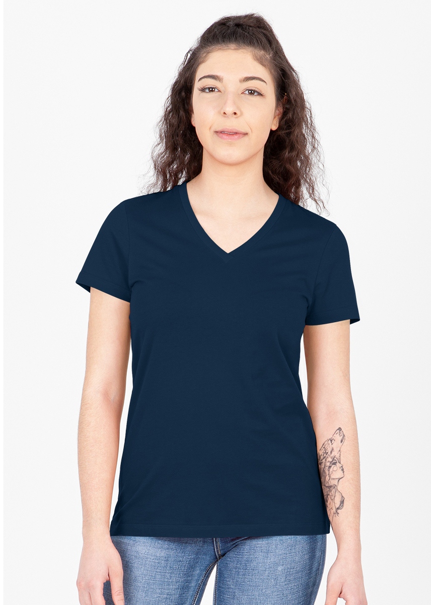 T-Shirt marine Jako Organic Damen Mighty Flames 