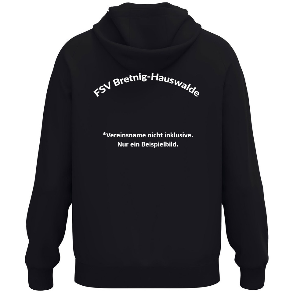 Kapuzensweat schwarz Jako One Kinder FSV Bretnig-Hauswalde