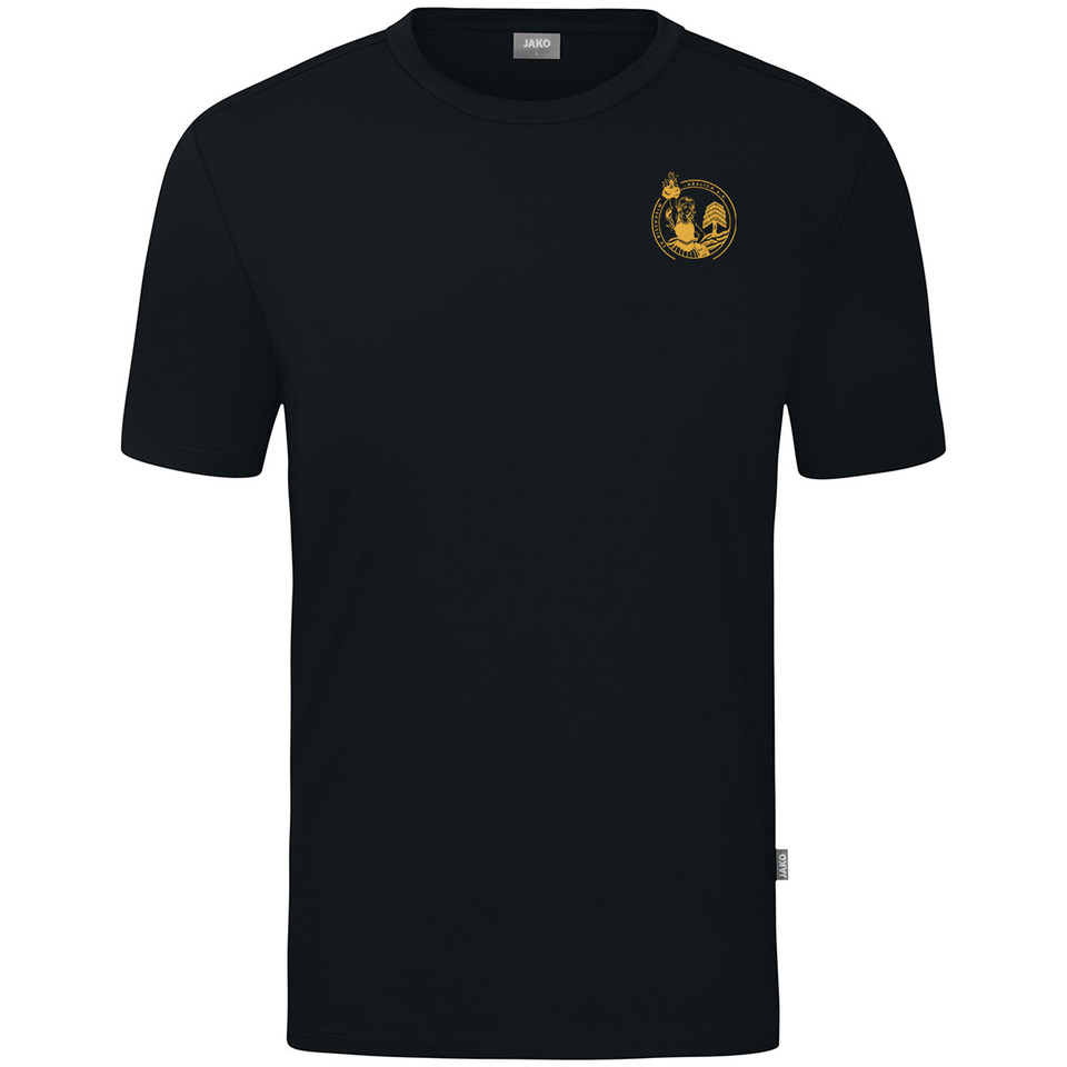 T-Shirt schwarz Jako Organic Kinder Mighty Flames