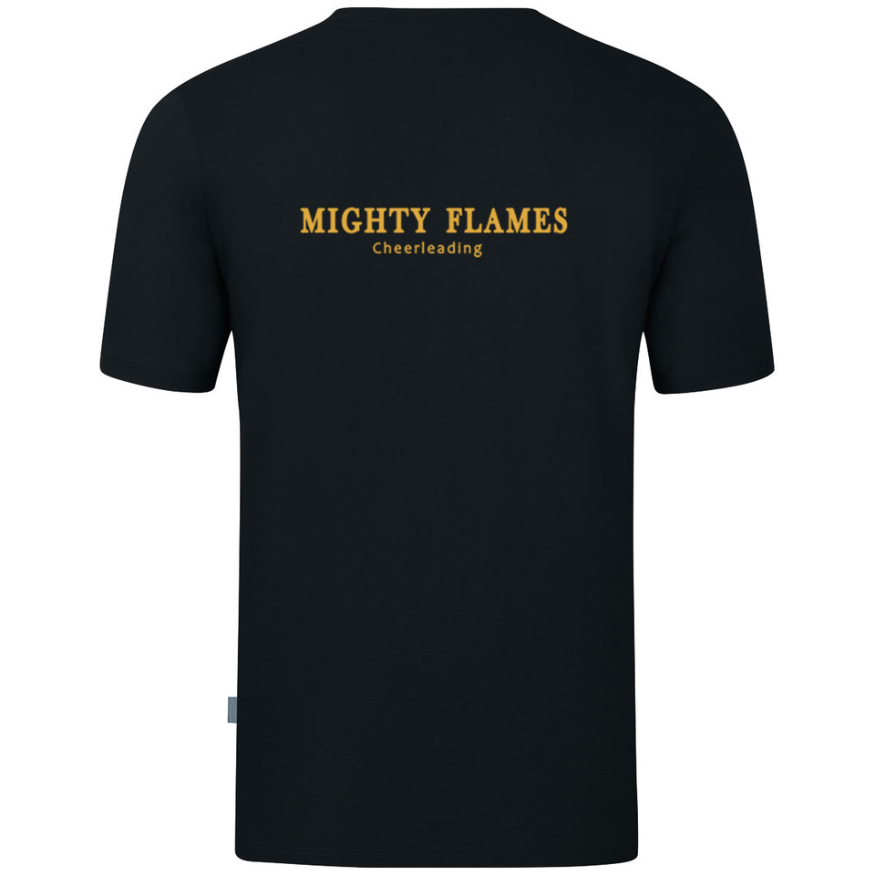 T-Shirt schwarz Jako Organic Kinder Mighty Flames