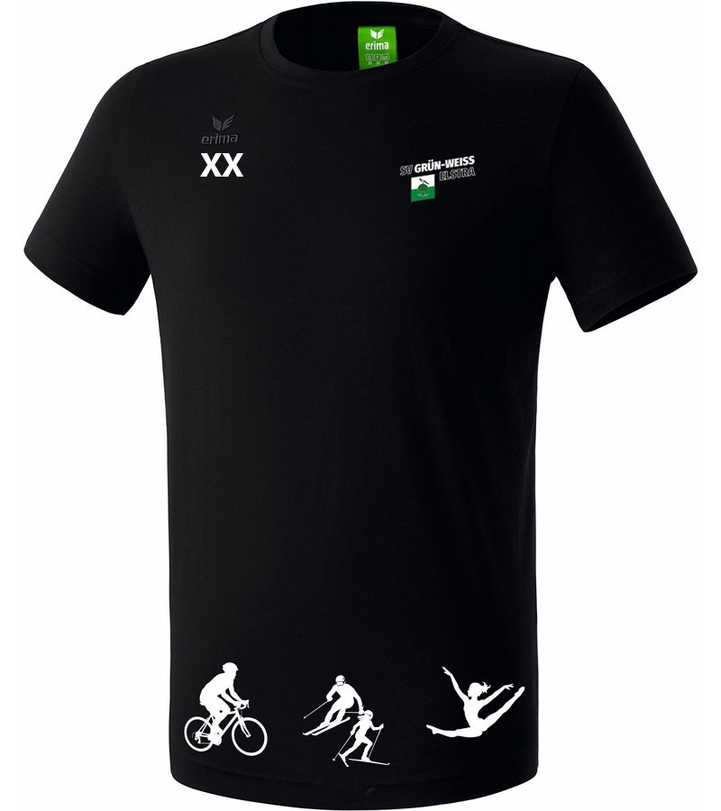 T-Shirt Erima TS Basic Kinder SV Grün-Weiß Elstra