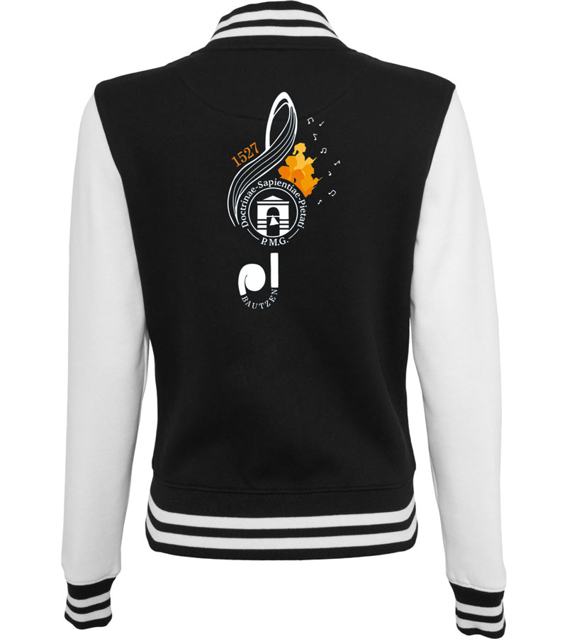 Collegejacke Damen Voice it PMG Bautzen