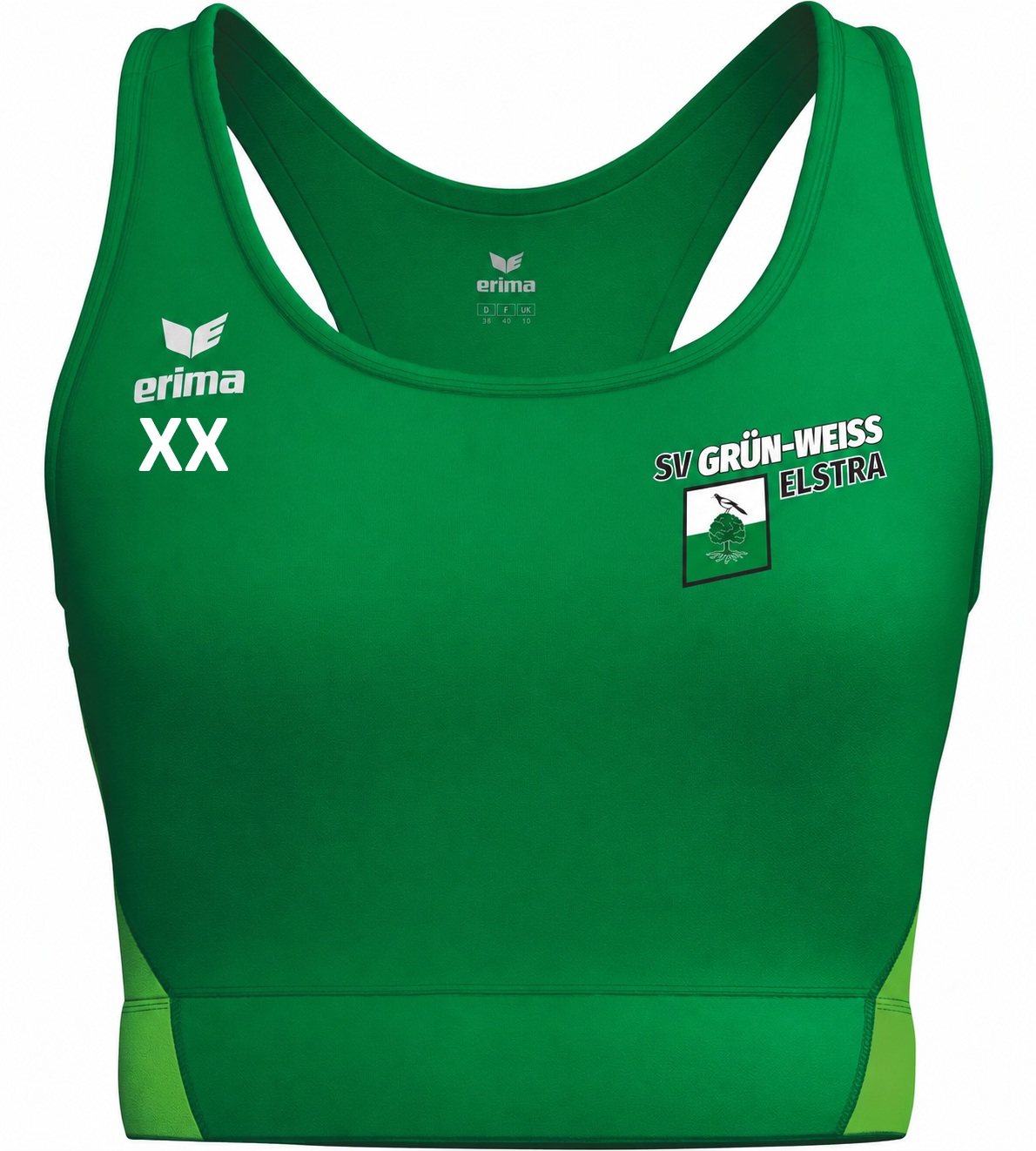 Bra Erima T&F Wings Damen SV Grün-Weiß Elstra 