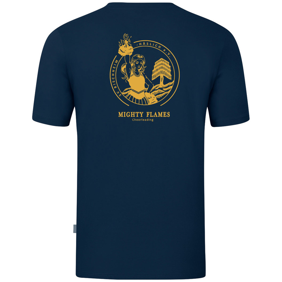 T-Shirt marine Jako Organic Kinder Mighty Flames