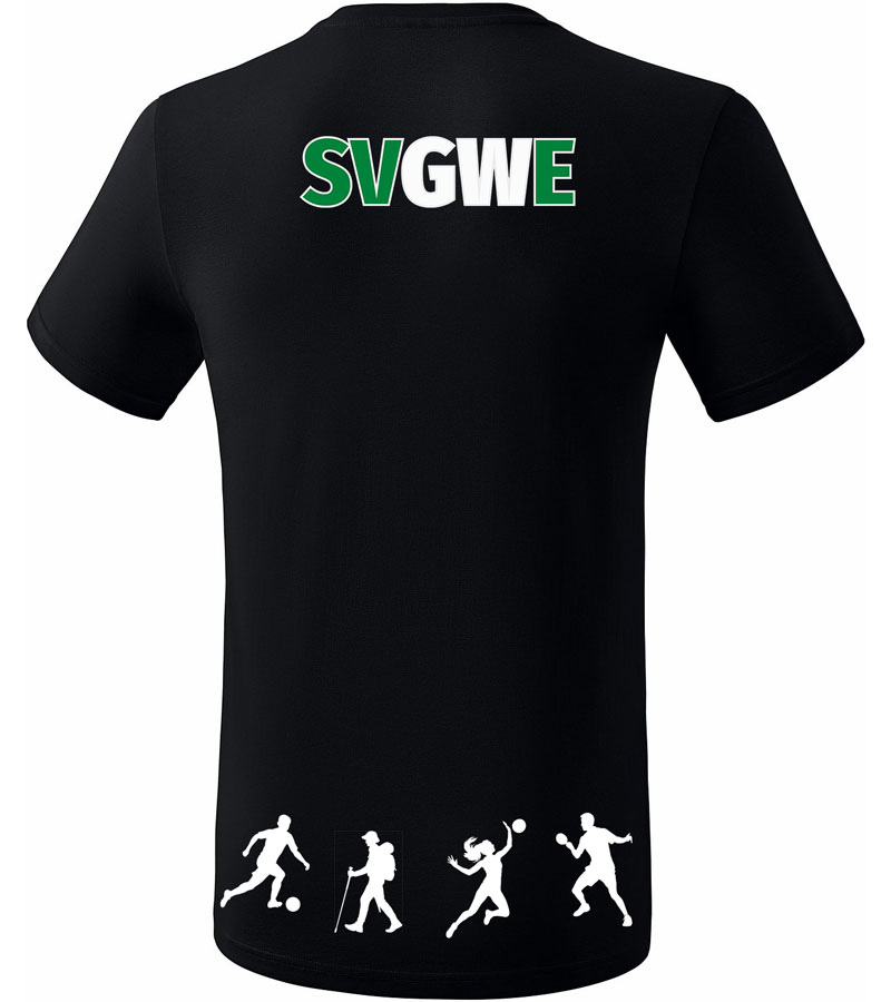 T-Shirt Erima TS Basic Kinder SV Grün-Weiß Elstra