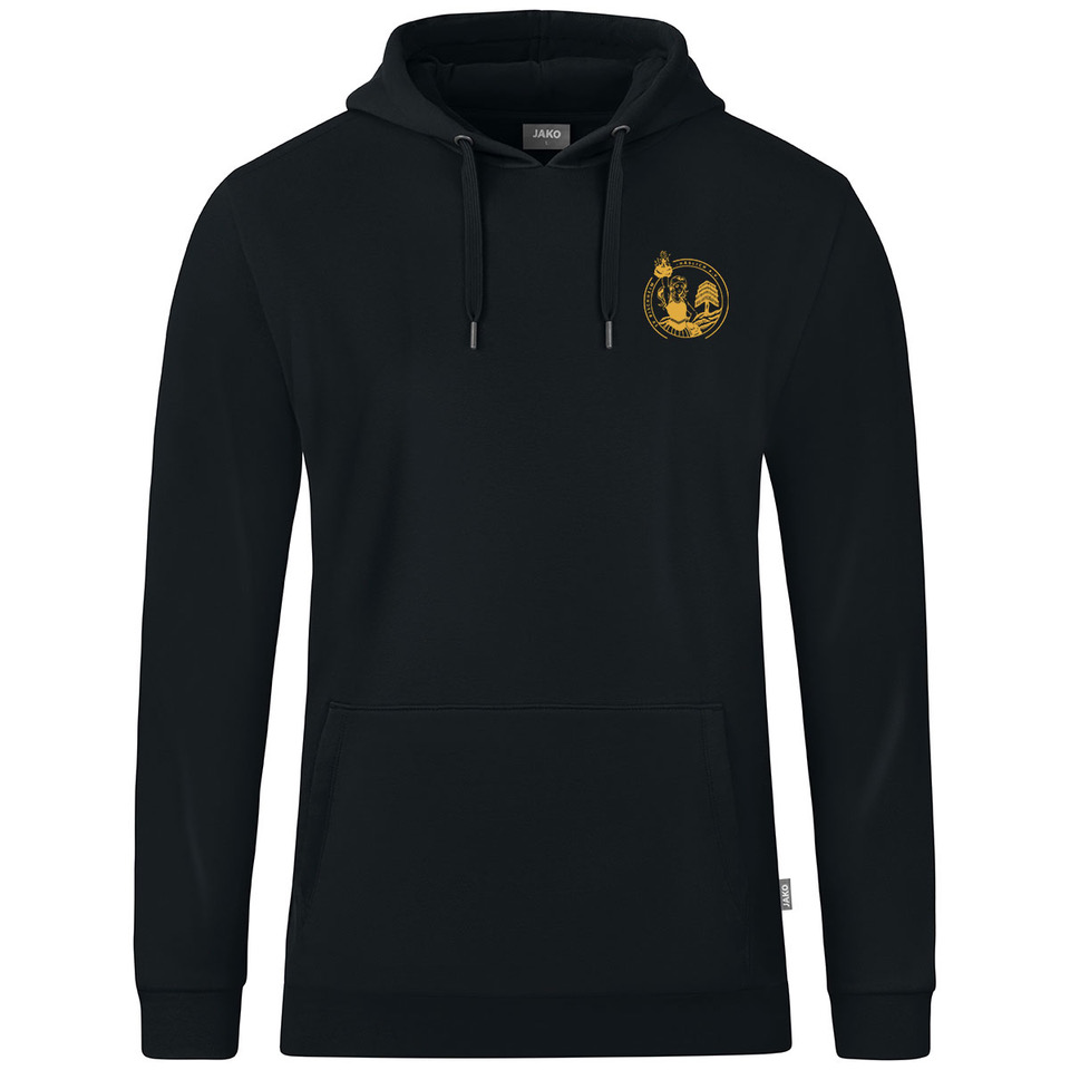 Kapuzensweat schwarz Jako Organic Mighty Flames